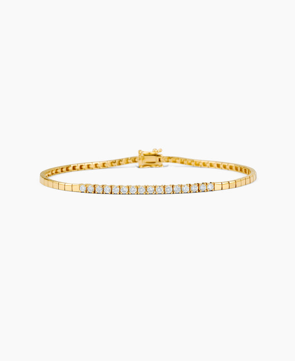 Diamond & Gold Bracelet