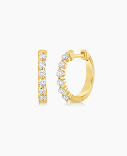 Lina Diamond Huggie Earring