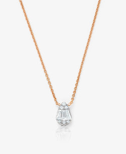 Teardrop Diamond Necklace