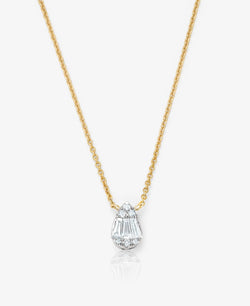 Teardrop Diamond Necklace