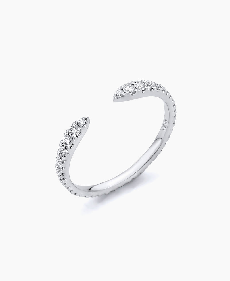 Open Diamond Eternity Ring