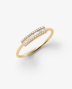 Baguette Bar Diamond ring